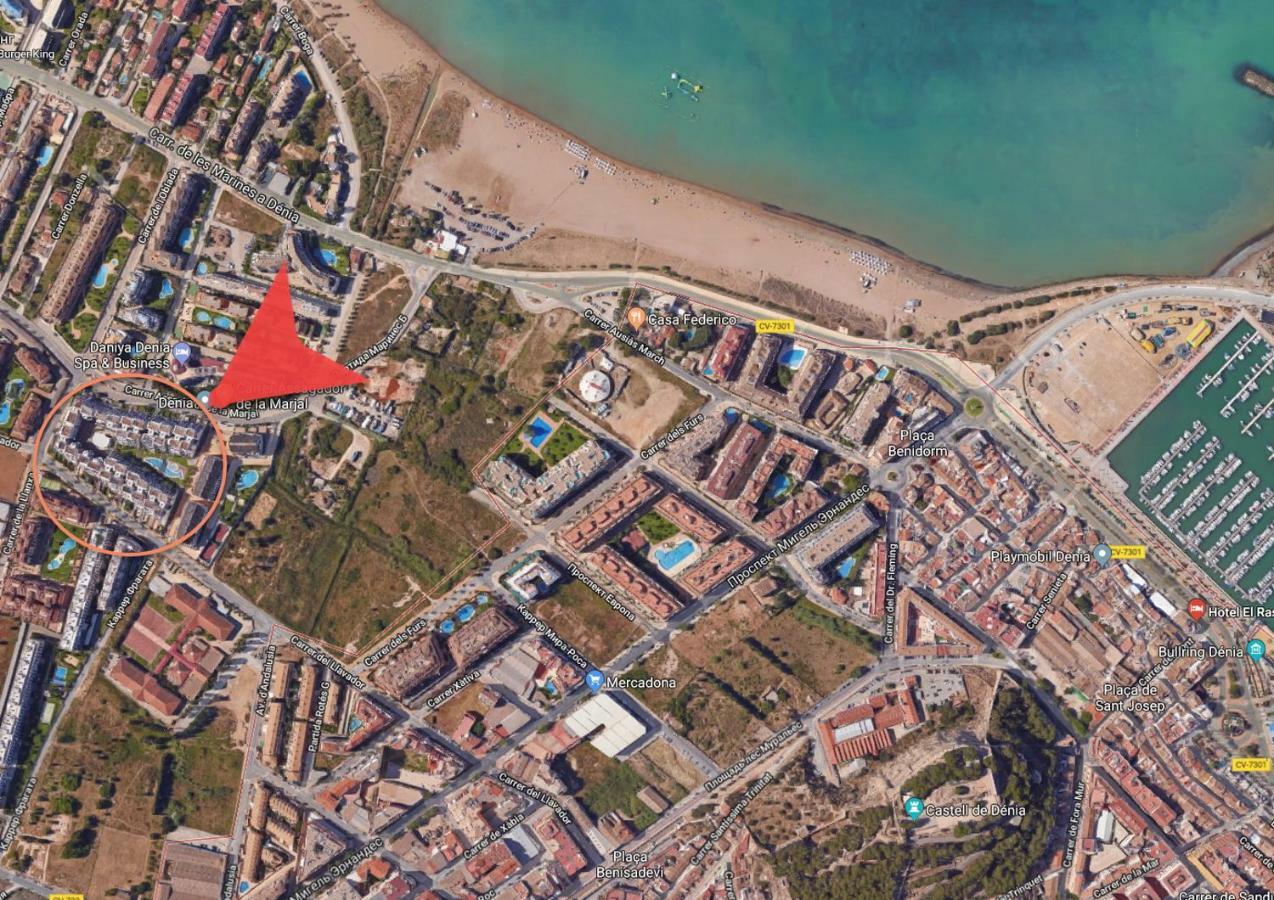 Sea View Penthouse Denia, Elegance Apartment Exterior foto